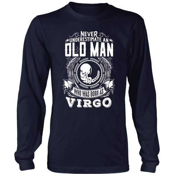 Old Man Virgo Shirt, Hoodie & Tank
