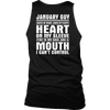Limited Edition ***January Guy - Can't Control Mouth Back Print*** Shirts & Hoodies