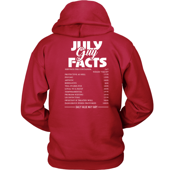 Limited Edition ***July Guy Facts*** Shirts & Hoodies