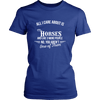 All I Care About Is My Horses - Limited Edition Shirt