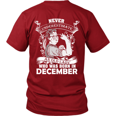 Limited Edition ***Old Lady Born In December*** Shirts & Hoodies