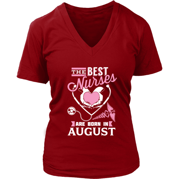 Best Nurses Are Born In August Women Shirts, Hoodie & Tank