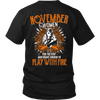 Limited Edition November Women Play With Fire Back Print Shirt