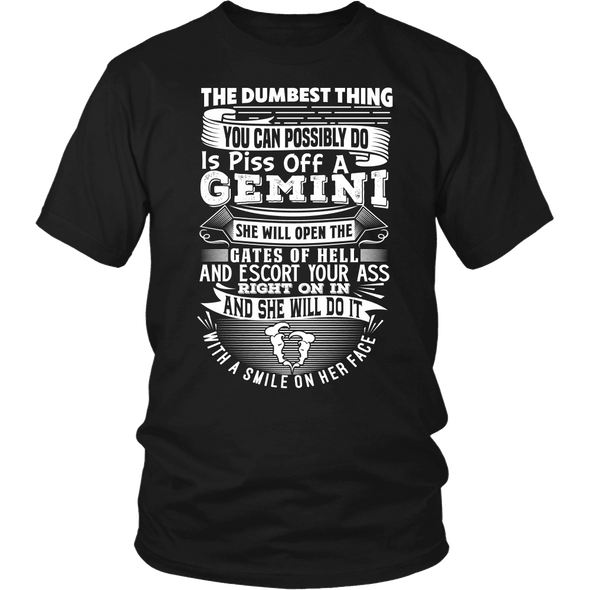 The Dumbest Thing Gemini Women  Shirt, Hoodie & Tank