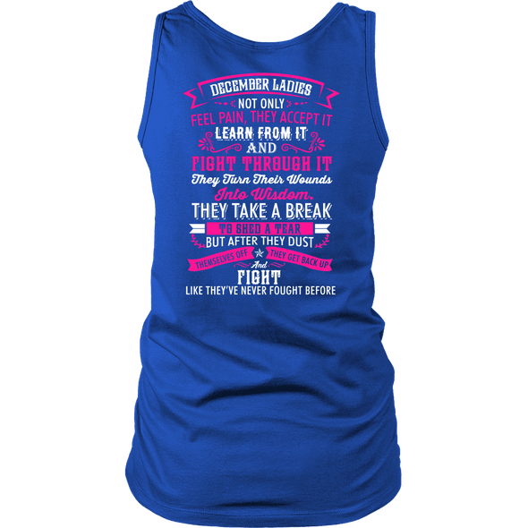 Limited Edition ***December Ladies*** Back Print Shirts & Hoodies