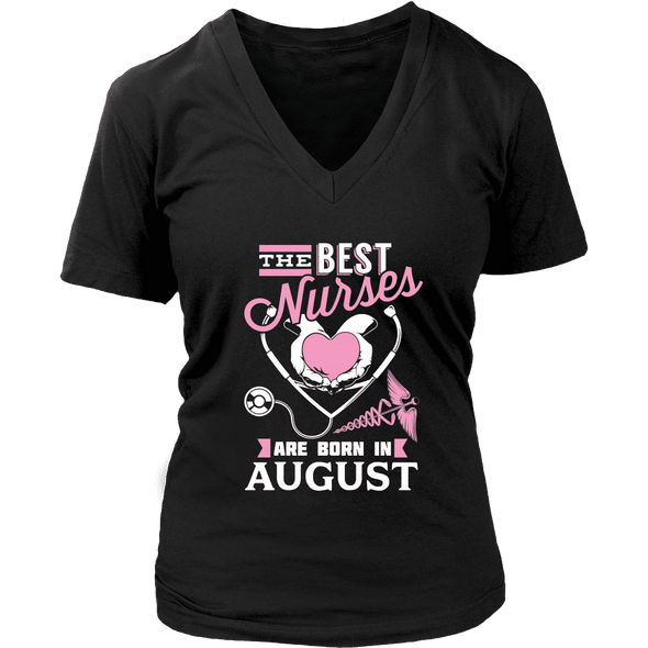 Best Nurses Are Born In August Women Shirts, Hoodie & Tank