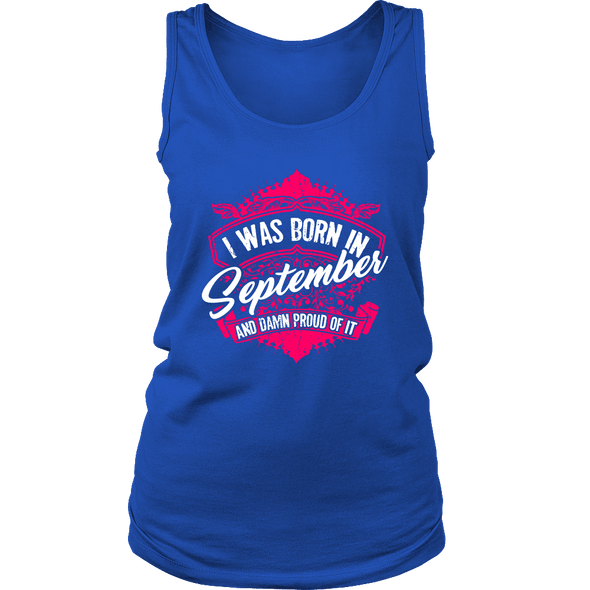 Limited Edition Proud To Be Born In September Shirts