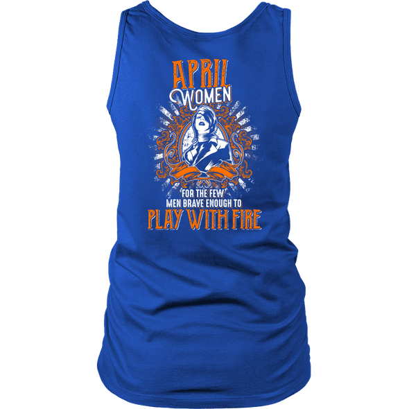 Limited Edition February Women Play With Fire Back Print Shirt