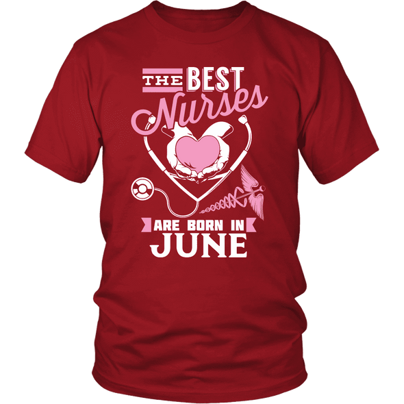 Best Nurses Are Born In June Women Shirts, Hoodie & Tank