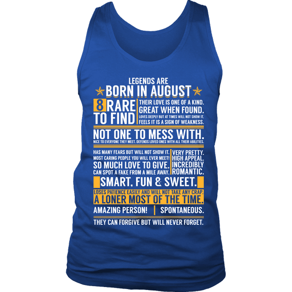 ***LIMITED EDITION*** Born In August Shirt - Not Available In Stores
