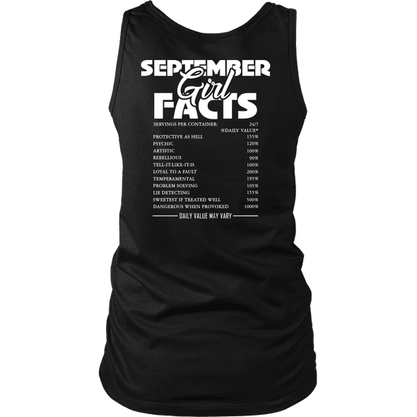 Limited Edition ***September Girl Facts*** Shirts & Hoodies