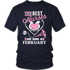 Best Nurses Are Born In February Women Shirts