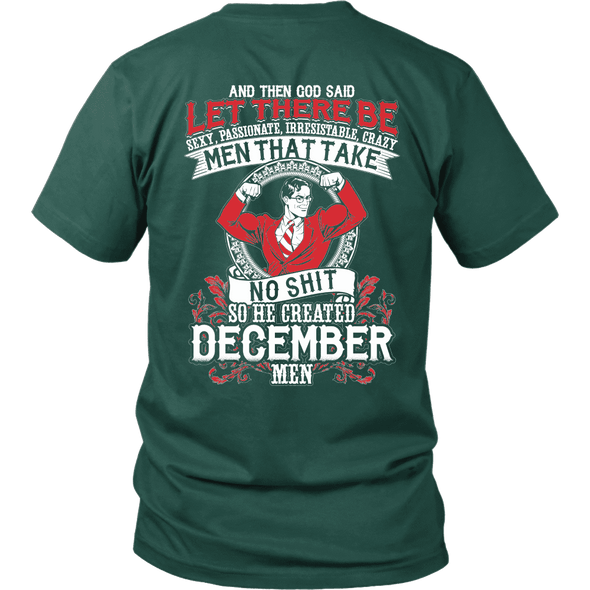 Limited Edition **God Created December Men** Shirts & Hoodies