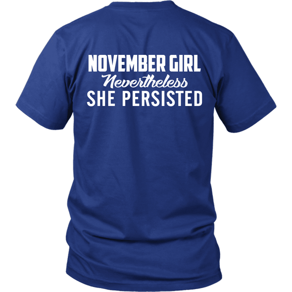 Limited Edition ***November Persisted Girl*** Shirts & Hoodies