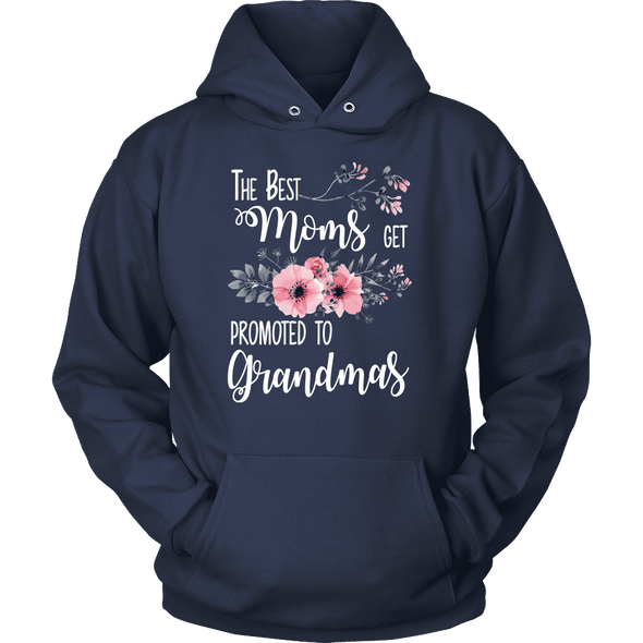 The Best Moms Gets Promoted To Grandma's Shirts