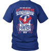 Limited Edition **God Created March Men** Shirts & Hoodies