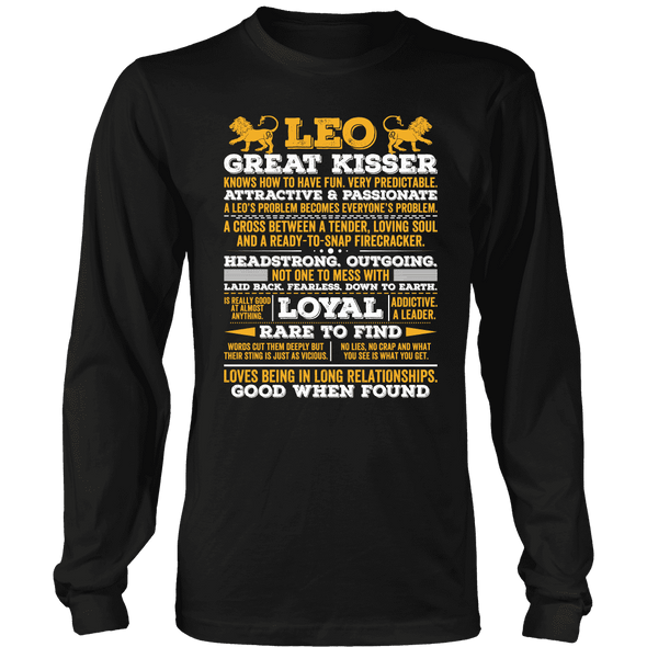 Leo Long Quote Shirt - Limited Edition Leo Long Quote Shirt, Hoodie & Tank