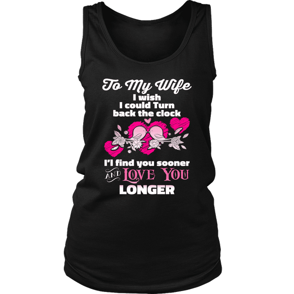 Love You Longer Shirt For Wife