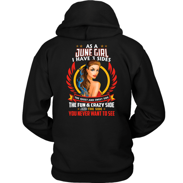 Limited Edition ***June Girl 3 - Sides*** Shirts & Hoodies
