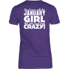 Limited Edition ***January Crazy Girl*** Shirts & Hoodies