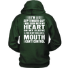 Limited Edition ***September Guy Heart On Sleeve Back Print*** Shirts