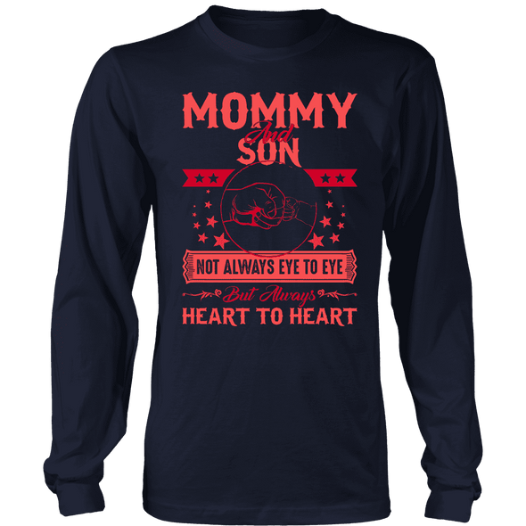 Mommy - Son Heart To Heart Shirt, Hoodie & Tank