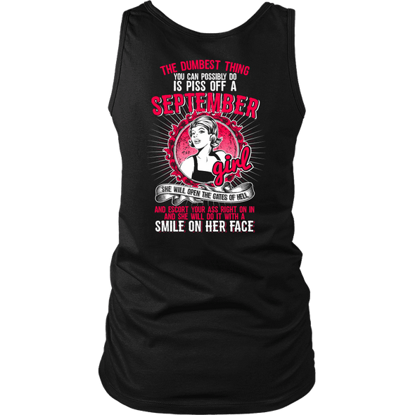 Limited Edition **Piss Of September Girl** Shirts & Hoodies