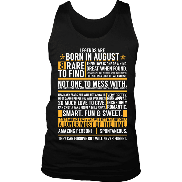 ***LIMITED EDITION*** Born In August Shirt - Not Available In Stores