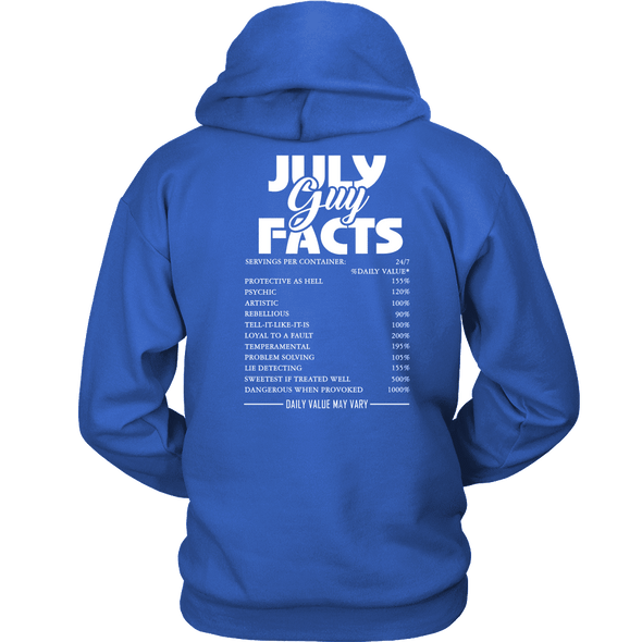 Limited Edition ***July Guy Facts*** Shirts & Hoodies