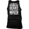 Limited Edition **December Guy Heart On Sleeve Back Print*** Shirts & Hoodies