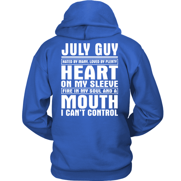 Limited Edition ***July Guy - Can't Control Mouth Back Print*** Shirts & Hoodies