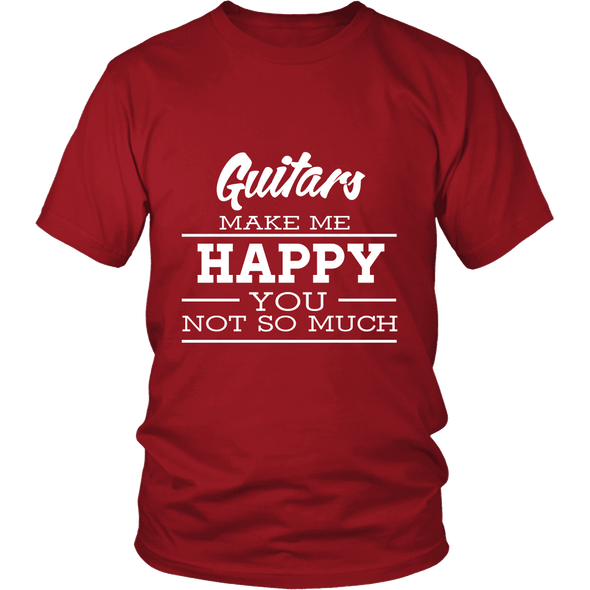 Guitars Makes Me Happy - Limited Edition Shirts