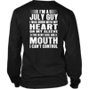 Limited Edition ** July Guy Heart On Sleeve Back Print*** Shirts & Hoodies