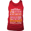 ***LIMITED EDITION*** Born In August Shirt - Not Available In Stores
