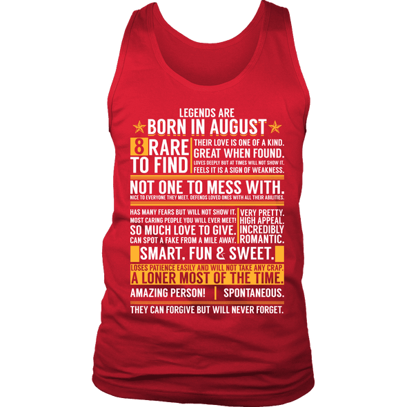 ***LIMITED EDITION*** Born In August Shirt - Not Available In Stores