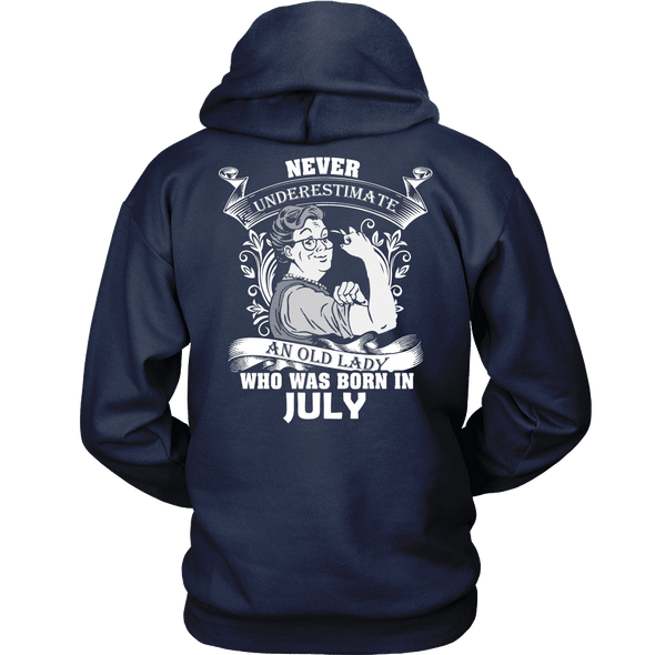 Limited Edition ***Old Lady Born In July*** Shirts & Hoodies