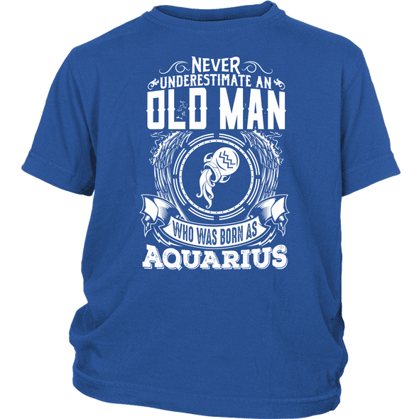 Old Man Aquarius Shirt, Hoodie & Tank