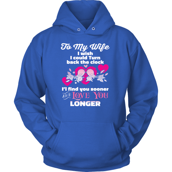 Love You Longer Shirt For Wife
