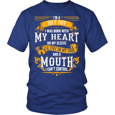 I Am A July born  Shirt, Hoodie & Tank