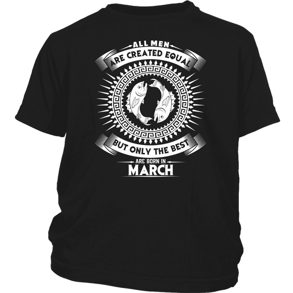 Best Are Born In March - Pisces Shirt, Hoodie & Tank