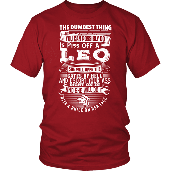 The Dumbest Thing Leo Women Shirt - Limited Edition, Hoodie & Tank