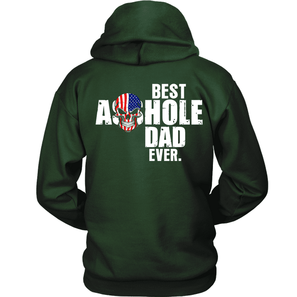 Limited Edition **Best Dad Ever Back Print** Shirts & Hoodies