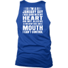 Limited Edition **January Guy Heart On Sleeve Back Print*** Shirts & Hoodies