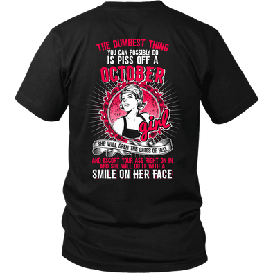 Limited Edition ***Piss Off October Girl*** Shirts & Hoodies