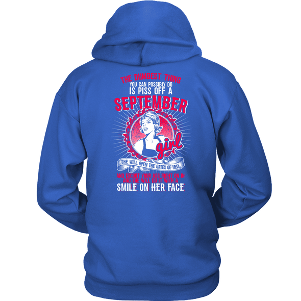 Limited Edition **Piss Of September Girl** Shirts & Hoodies