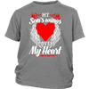 My Sons Wings Cover My Heart Shirts, Hoodie & Tank