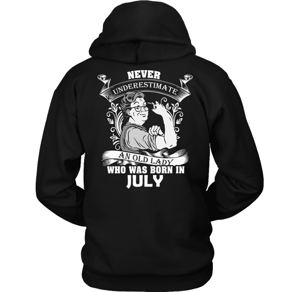 Limited Edition ***Old Lady Born In July*** Shirts & Hoodies