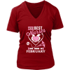 Best Nurses Are Born In February Women Shirts