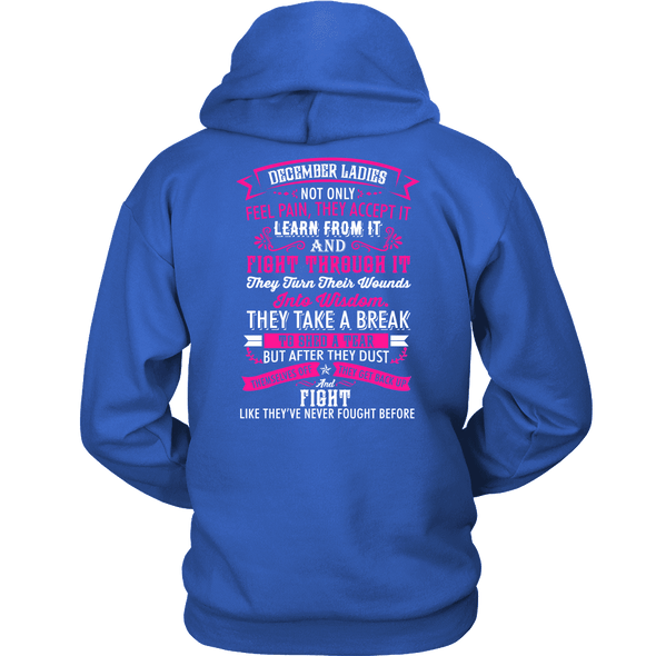 Limited Edition ***December Ladies*** Back Print Shirts & Hoodies