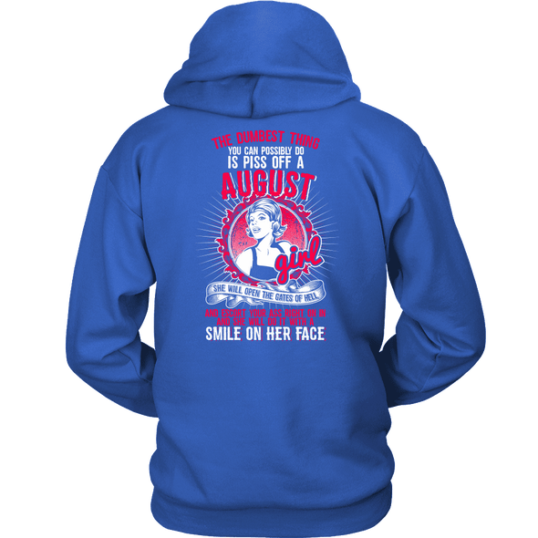 Limited Edition ** Piss Of August Girl** Shirts & Hoodies**